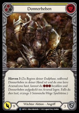 Thunder Quake (Yellow) (Regular) - History Pack 2 - Black Label (Rare) [2HP-BL-321]