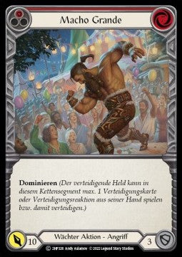 Macho Grande (Red) (Regular) - History Pack 2 - Black Label (Common) [2HP-BL-326]