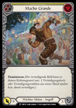 Macho Grande (Yellow) (Regular) - History Pack 2 - Black Label (Common) [2HP-BL-327]