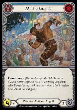 Macho Grande (Blue) (Regular) - History Pack 2 - Black Label (Common) [2HP-BL-328]