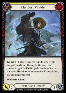 Hundred Winds (Yellow) (Regular) - History Pack 2 - Black Label (Rare) [2HP-BL-341]