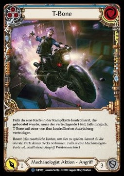 T-Bone (Blue) (Regular) - History Pack 2 - Black Label (Rare) [2HP-BL-377]