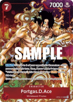 Portgas.D.Ace (OP02-013) (V.2) - Paramount War (Alternate Art) [OP02-013]
