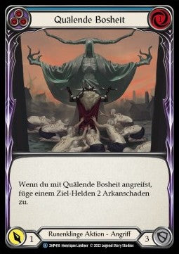 Vexing Malice (Blue) (Regular) - History Pack 2 - Black Label (Rare) [2HP-BL-418]