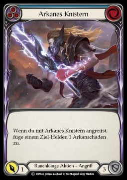 Arcanic Crackle (Blue) (Regular) - History Pack 2 - Black Label (Common) [2HP-BL-424]