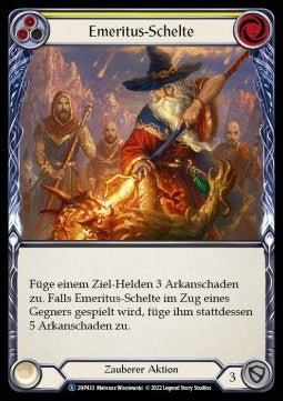 Emeritus Scolding (Yellow) (Regular) - History Pack 2 - Black Label (Rare) [2HP-BL-433]
