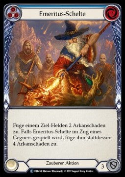 Emeritus Scolding (Blue) (Regular) - History Pack 2 - Black Label (Rare) [2HP-BL-434]