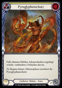 Pyroglyphic Protection (Yellow) (Regular) - History Pack 2 - Black Label (Common) [2HP-BL-439]