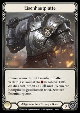 Ironhide Plate (Regular) - History Pack 2 - Black Label (Common) [2HP-BL-477]