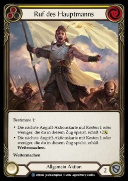 Captain's Call (Yellow) (Regular) - History Pack 2 - Black Label (Rare) [2HP-BL-492]