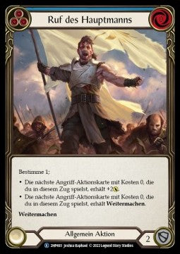 Captain's Call (Blue) (Regular) - History Pack 2 - Black Label (Rare) [2HP-BL-493]