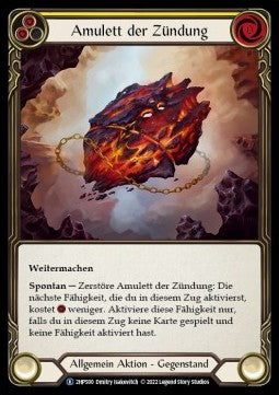 Amulet of Ignition (Regular) - History Pack 2 - Black Label (Rare) [2HP-BL-500]