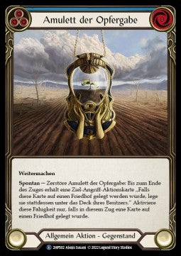 Amulet of Oblation (Regular) - History Pack 2 - Black Label (Rare) [2HP-BL-502]