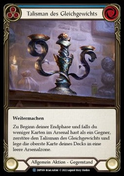 Talisman of Balance (Regular) - History Pack 2 - Black Label (Rare) [2HP-BL-509]