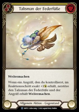 Talisman of Featherfoot (Regular) - History Pack 2 - Black Label (Rare) [2HP-BL-511]