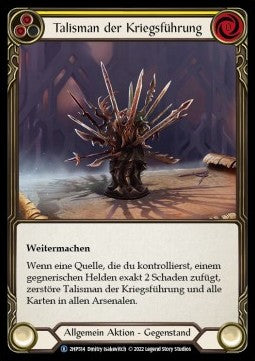 Talisman of Warfare (Regular) - History Pack 2 - Black Label (Rare) [2HP-BL-514]