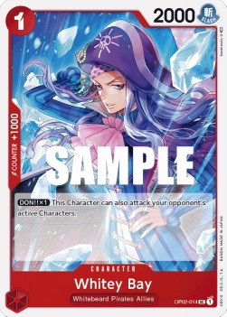 Whitey Bay (OP02-014) - Paramount War (Uncommon) [OP02-014]