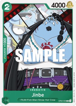Jinbe (OP02-033) - Paramount War (Common) [OP02-033]