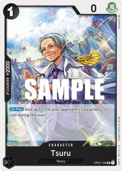 Tsuru (OP02-106) - Paramount War (Uncommon) [OP02-106]