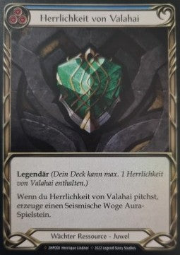 Grandeur of Valahai (Rainbow Foil) - History Pack 2 - Black Label (Fabled) [2HP-BL-000]