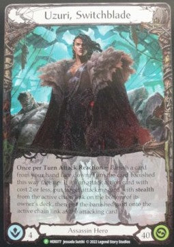 Uzuri, Switchblade (Cold Foil) - Hero Promos (Promo) [HER-077]