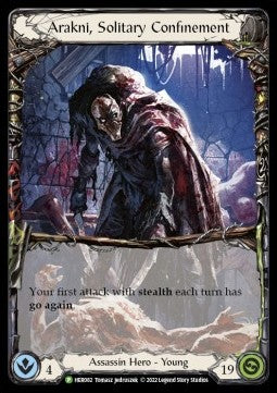 Arakni, Solitary Confinement (Rainbow Foil) - Hero Promos (Promo) [HER-082]