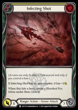Infecting Shot (Yellow) (Regular) - Outsiders (Common) [OUT-119]