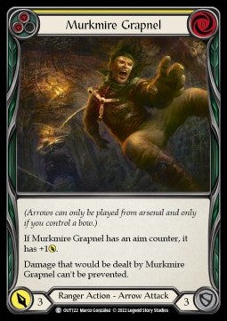 Murkmire Grapnel (Yellow) (Rainbow Foil) - Outsiders (Common) [OUT-122]