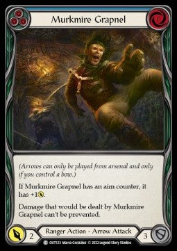Murkmire Grapnel (Blue) (Rainbow Foil) - Outsiders (Common) [OUT-123]