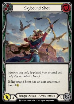 Skybound Shot (Yellow) (Rainbow Foil) - Outsiders (Common) [OUT-128]