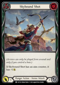 Skybound Shot (Blue) (Regular) - Outsiders (Common) [OUT-129]