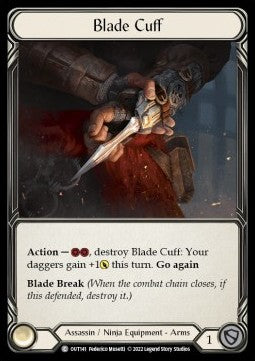 Blade Cuff (Rainbow Foil) - Outsiders (Common) [OUT-141]