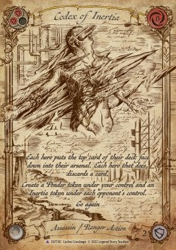 Codex of Inertia (Marvel) - Outsiders (Marvel) [OUT-161]