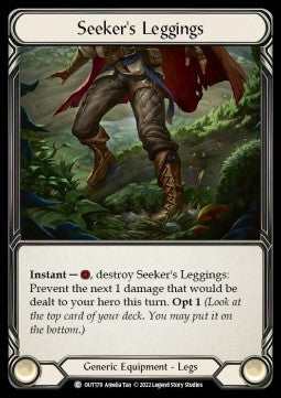 Seeker's Leggings (Rainbow Foil) - Outsiders (Common) [OUT-178]