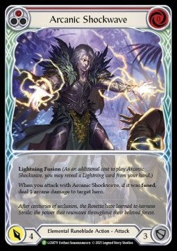 Arcanic Shockwave (Red) (Rainbow Foil) - LGS Promos (Promo) [LGS-079]