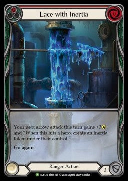 Lace with Inertia (Extended Art Rainbow Foil) - LGS Promos (Promo) [LGS-135]