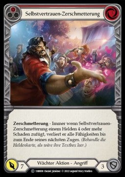 Crush Confidence (Red) (Regular) - History Pack 1 - Bravo Blitz Deck (Common) [1HB-008]