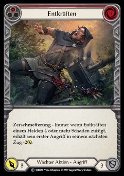 Debilitate (Red) (Regular) - History Pack 1 - Bravo Blitz Deck (Common) [1HB-009]