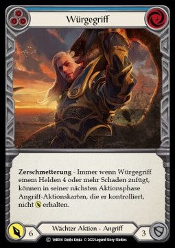 Chokeslam (Blue) (Regular) - History Pack 1 - Bravo Blitz Deck (Common) [1HB-016]
