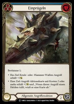 Pummel (Blue) (Regular) - History Pack 1 - Bravo Blitz Deck (Common) [1HB-022]