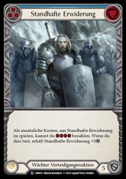 Staunch Response (Blue) (Regular) - History Pack 1 - Bravo Blitz Deck (Rare) [1HB-023]