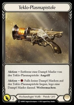 Teklo Plasma Pistol (Regular) - History Pack 1 - Dash Blitz Deck (Common) [1HD-002]