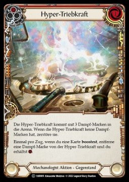 Hyper Driver (Red) (Regular) - History Pack 1 - Dash Blitz Deck (Common) [1HD-009]