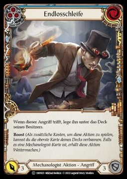Over Loop (Blue) (Regular) - History Pack 1 - Dash Blitz Deck (Common) [1HD-023]