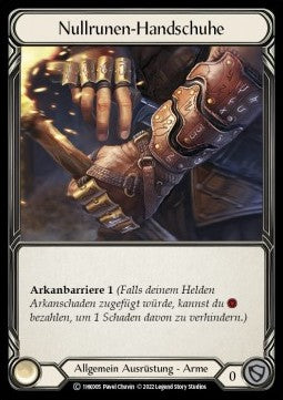 Nullrune Gloves (Regular) - History Pack 1 - Kano Blitz Deck (Common) [1HK-005]