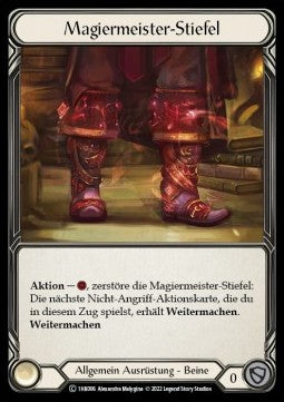 Mage Master Boots (Regular) - History Pack 1 - Kano Blitz Deck (Common) [1HK-006]