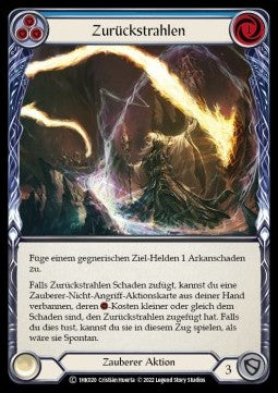 Reverberate (Blue) (Regular) - History Pack 1 - Kano Blitz Deck (Common) [1HK-020]