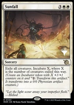 Sunfall (V.2) - March of the Machine: Promos (Rare) [PMOM-40]