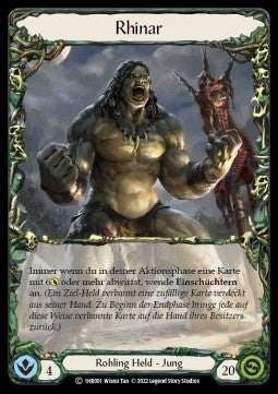 Rhinar (Regular) - History Pack 1 - Rhinar Blitz Deck (Common) [1HR-001]