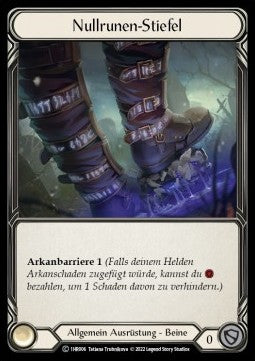 Nullrune Boots (Regular) - History Pack 1 - Rhinar Blitz Deck (Common) [1HR-006]